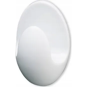 Věšák Samolepicí háček Bisk bílý