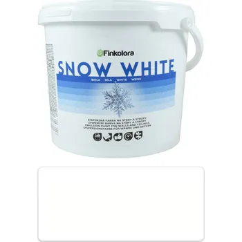 barva na zeď FINKOLORA Snow White 5 l bílá
