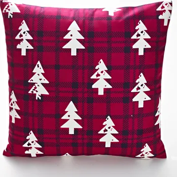 Povlak na polštářek Povlak na polštář Káro káro, červená