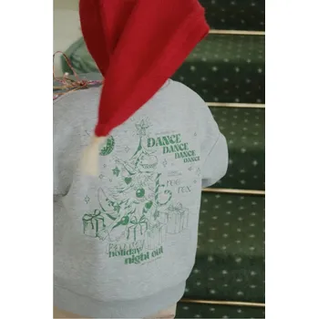 Chlapecká mikina Dětská mikina Konges Sløjd LOU SWEAT SHIRT OCS KS104346.9BYA šedá 09X, vel. 134-140