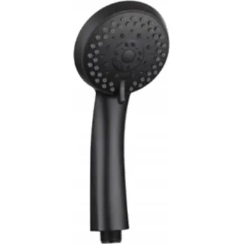 Sprchová hlavice Duro OMBRA černá