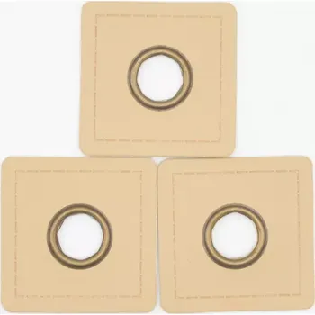 Koženková průchodka čtverec Písková (E) (Průchodky)