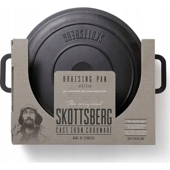Pánev SKOTTSBERG LITINOVÁ PÁNEV S POKLICÍ 31,5 CM