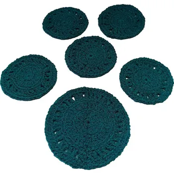 Lucido | Prostírání háčkované zelené HA003