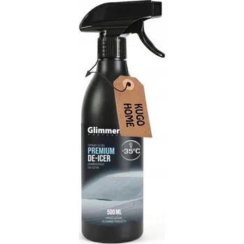 Rychlý rozmrazovač oken, zrcátek a zámků -35°C - etanol - Glimmerstone 500 ml