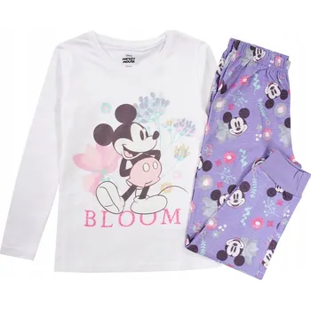 Dívčí pyžamo Myšák Mickey Dívčí pyžamo BAVLNA s dlouhým rukávem, velikost 134 D050Z