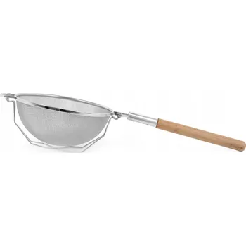 Cedník a síto SÍTO O PRŮMĚRU 30 CM S DŘEVĚNOU RUKOJETÍ, SÍTKO ZINKOVANÁ OCEL TECHNICA