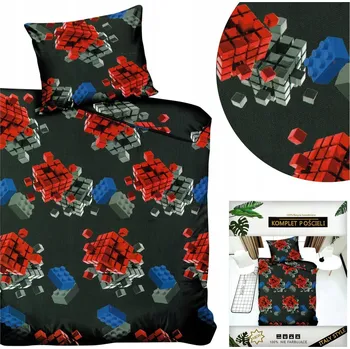 Povlečení Povlečení 140x200 sada 2 kusů Bavlna satén Dalwin 877