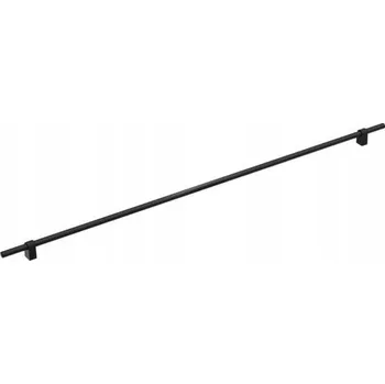 Nábytkové kování GAMET, Madlo RE44, černá super mat, 800 mm