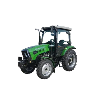 Zahradní traktor Tauros HX504 4x4 - malotraktor s kabinou a zadním bagrem