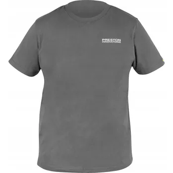 Pánské tričko Tričko Preston GREY T-SHIRT s krátkým rukávem, velikost vel.