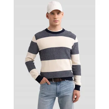 Pánský svetr Big Star svetr vícebarevný kulatý velikost XL