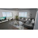 JUTEX Kusový koberec NEPAL 547 5565 61 BARVA: Šedá, ROZMĚR: 200x290 cm