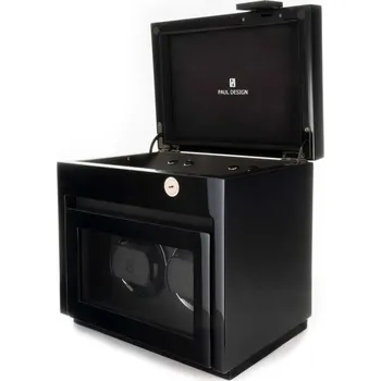 Natahovač hodinek Paul Design Gentlemen 2+3 Black Highgloss