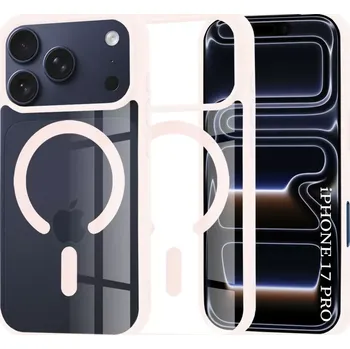 Pouzdro na mobilní telefon Kryt iPhone 17 Pro, Techsuit - MagSafe Pro, růžový
