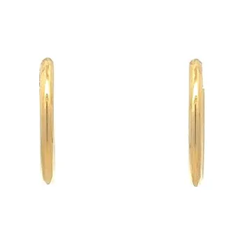 Náušnice Zlaté Kruhové Náušnice 7122398