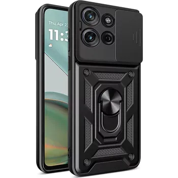 Pouzdro na mobilní telefon Kryt Motorola Moto G75 Techsuit CamShield Pro černý