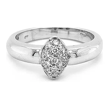 Prsten Zlatý Prsten s Diamanty 2010317