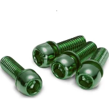 Brzda na kolo Šrouby Reverse M6x18mm Green 4ks brzdový třmen 01831