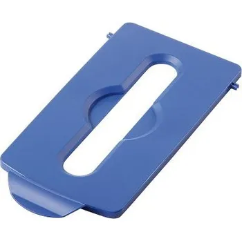 Odpadkový koš Meva Víko k recyklačnímu centru - modré