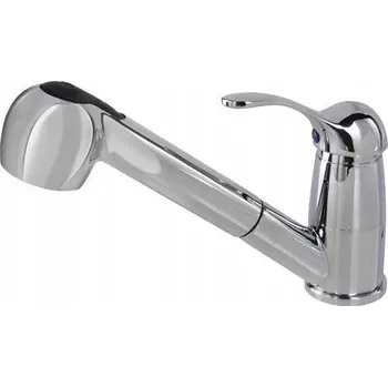 Vodovodní baterie Stojánková kuchyňská baterie DIAMOND Laguna stříbrná