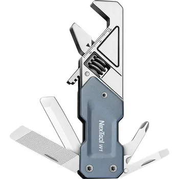 Multifunkční nůž NexTool Nástroj multifunkční W1 s francouzským klíčem MODRÝ
