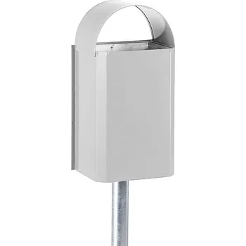 Odpadkový koš Meva Odpadkový koš - šedý (RAL 9006)