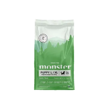 Krmivo pro psa Monster Grain Free granule pro štěňata jehně/kachna všechna plemena Hmotnost: 12 kg