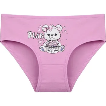 Dívčí spodní prádlo Dětské kalhotky Bear - šeříková - 8 - 9