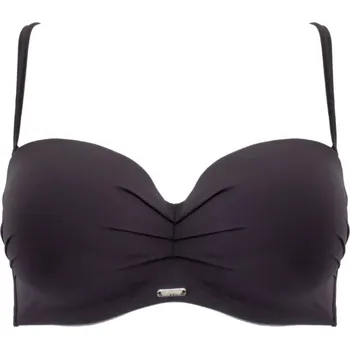 Dámské plavky Horní díl plavek Beach balkonette - KRIS LINE černá 65/F