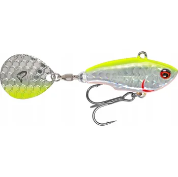 Umělá nástraha Rotační třpytka Savage Gear Fat Tail Spin lemon back flash 8 cm 24 g