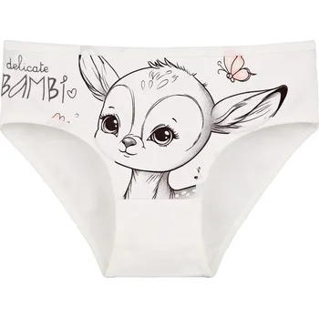 Dívčí spodní prádlo Dětské kalhotky Bambi - smetanová - 8 - 9
