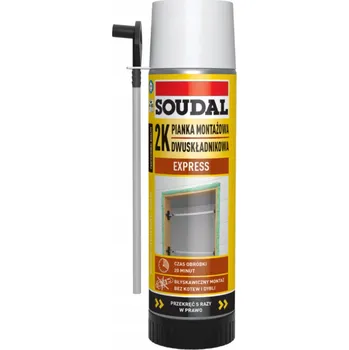 Montážní pěna Soudal 2K dvoudílná montážní pěna Express 400 ml