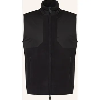 Pánská bunda Boss Pánská Fleecová Vesta Sveedy, černá, 56/XXL