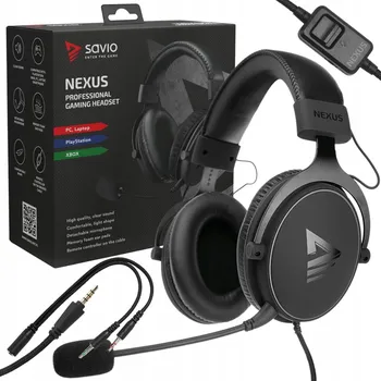 Sluchátka Sluchátka přes uši Savio Nexus