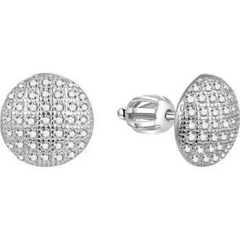 Náušnice Beneto Stříbrné náušnice se zirkony AGUP1576S