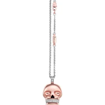 Náhrdelník Zlatý Přívěsek Lebka Zancan Couture Limited Edition EC369RB 2050063