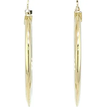 Náušnice Zlaté Kruhové Náušnice 7120909