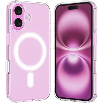 Pouzdro na mobilní telefon Kryt iPhone 16 Plus, Techsuit - MagSafe Pro, transparentní