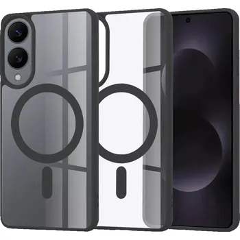 Pouzdro na mobilní telefon Kryt Samsung Galaxy S25 EDGE, Techsuit - MagSafe Pro, černý