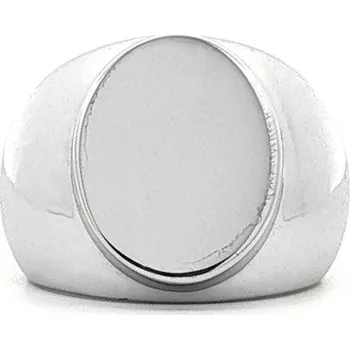 Prsten Pečetní Prsten z Bílého Zlata