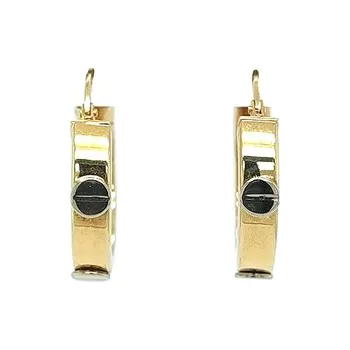 Náušnice Zlaté Kruhové Náušnice 7121757