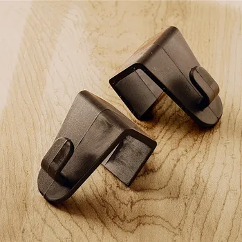 2 okenní klipy hnědá