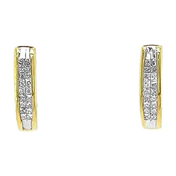 Náušnice Zlaté Náušnice s Diamanty 2020153