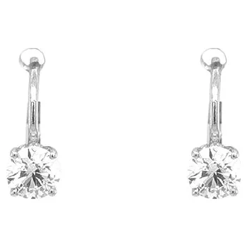 Náušnice Zlaté Náušnice s Diamanty B200087