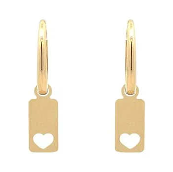 Náušnice Zlaté Visací Náušnice 7122406