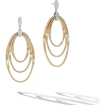 Náušnice Zlaté Náušnice Marco Bicego Marrakech Onde OB373 B YW 2020668