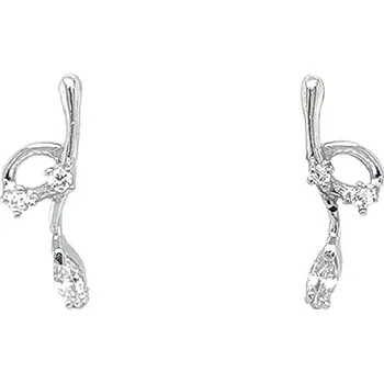 Náušnice Zářivé Náušnice s Krystalickou Krásou Zirkonů 7120289