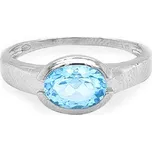 Zlatý Prsten s Modrým Quartzem 7131672