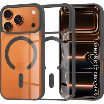 Pouzdro na mobilní telefon Kryt iPhone 17 Pro Max, Techsuit - MagSafe Pro, černý